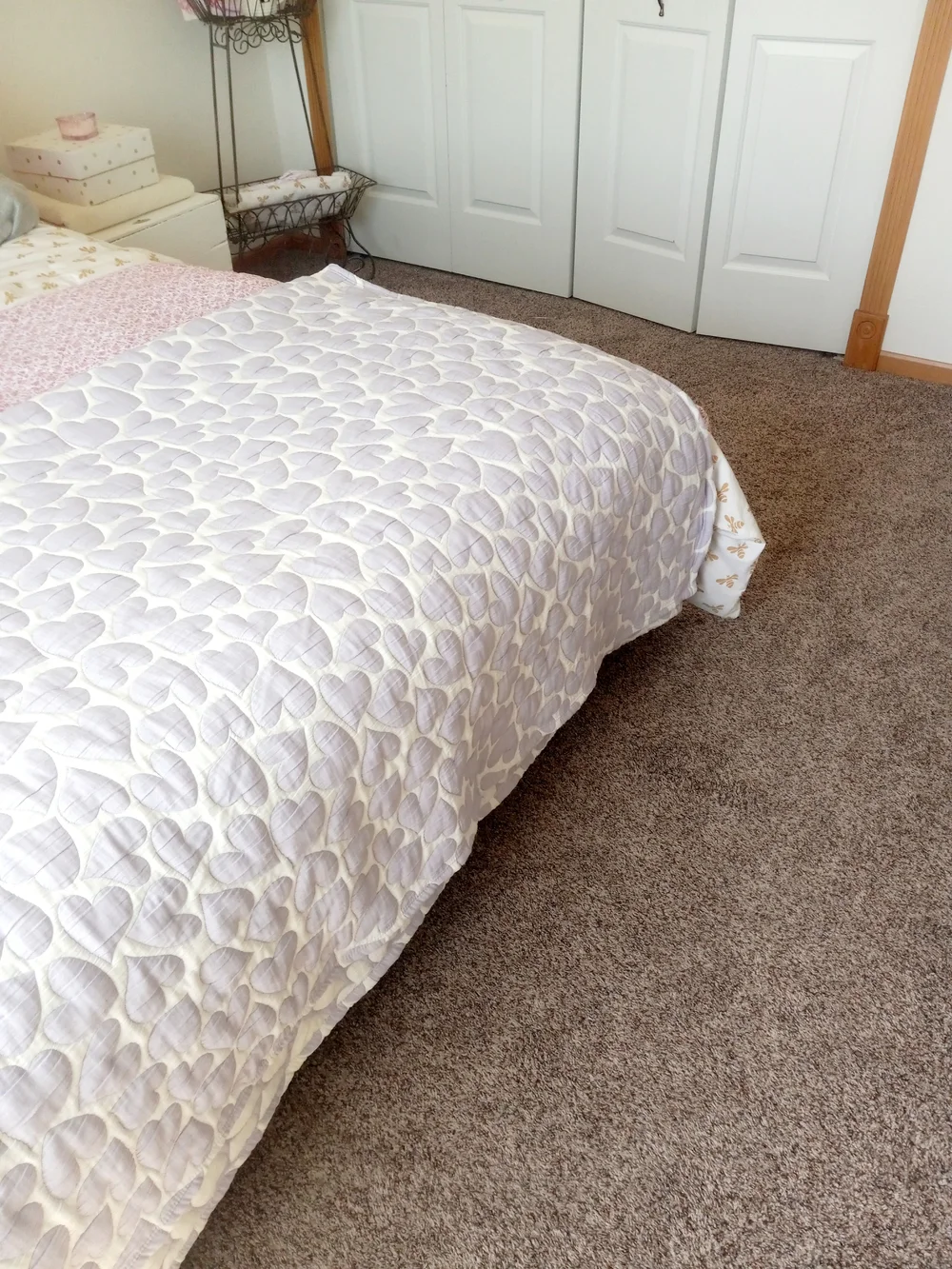 Source Unknown periwinkle quilted